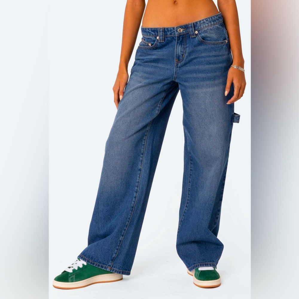 Edikted Carpenter Low Rise Jeans